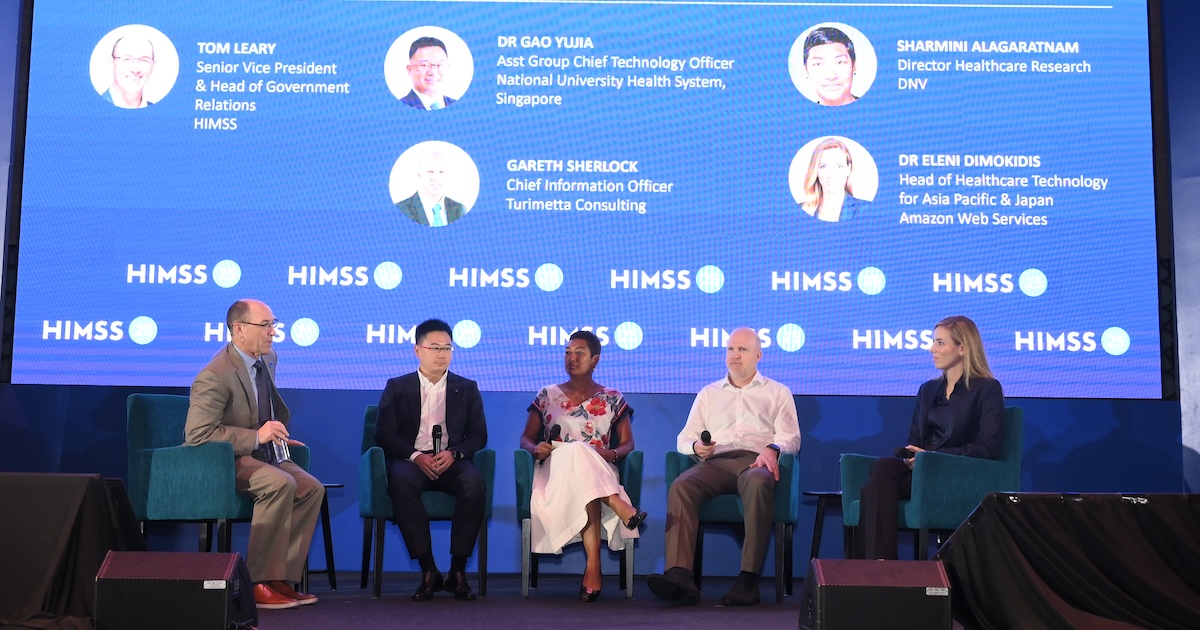 A HIMSS25 APAC panel discussed safe AI adoption strategies. 