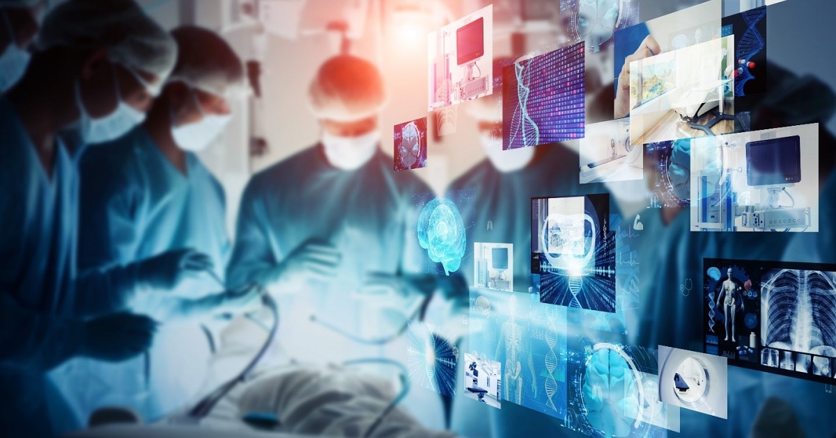 doctors in an operating room