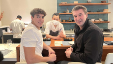 Dr. Graham Gardner, CEO of Kyruus, and son Ketan