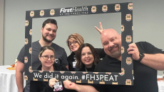 Stephen Kapa and the telehealth team at FirstHealth