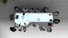 People at a conference table