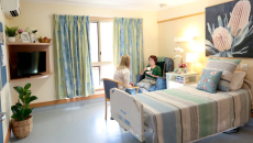 A resident's room at Apollo Care