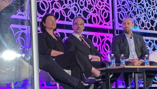 The panel on stage
