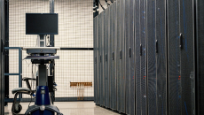 A server room