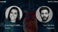 Sukrti Nagpal, Doccla, and Yosef Safi Harb, Happitech_Heart and ECG Photo illustration by Mohammed Haneefa Nizamudeen/iStock/Getty Images Plus