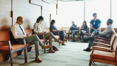 Patients in provider's waiting room
