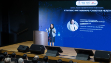 Dr Tan Ee Shien of Precision Health Research, Singapore during the launch of the National Precision Medicine programme Phase III 