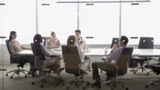 executives at a table