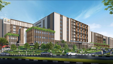 An artist's impression of the upcoming Eastern General Hospital