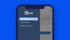RxPad on a digital tablet