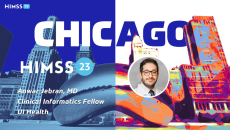 Dr. Anwar Jebran, clinical informatics fellow at UI Health and member of the HIMSS Physician Committee