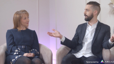 Tina Esposito, system VP and chief health information officer at Advocate Health, and Nick Stepro, chief product and technology officer at Arcadia