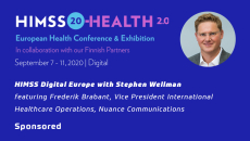 Nuance VP of International Healthcare Operations Frederik Brabant