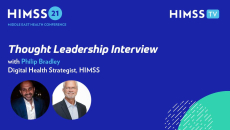 Philip Bradley, digital health strategist at HIMSS