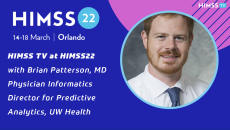 UW Health physician informatics director for predictive analytics Dr. Brian Patterson