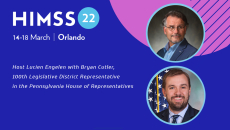 Speaker of the House Bryan Cutler and Lucien Engelen