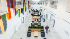 Interior of the new Mentor Hospital, which has a 5G private network