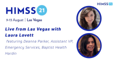 Baptist Health Hardin's assistant VP of emergency services, Deanna Parker and Laura Lovett