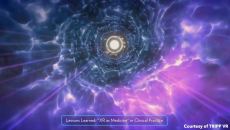 Space tunnel graphic