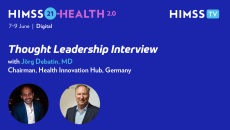 Jörg Debatin, chairman of the Health Innovation Hub