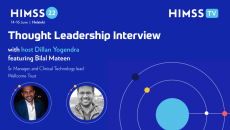 Dr Bilal Mateen, senior manager and clinical technology lead at Wellcome Trust and Dillan Yogendra