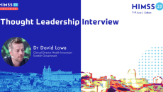 Prof David Lowe, , clinical director for health innovation with the Scottish government