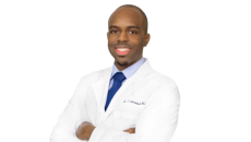 Dr. Dale Okorodudu, author, founder of Black Men in White Coats, and pulmonary and critical care physician at Dallas VA Medical Center