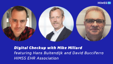 Cerner's Hans Buitendijk and Foothold Technology's David Bucciferro