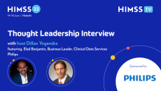 Elad Benjamin, general manager at Clinical Data Services at Philips and Dillan Yogendra