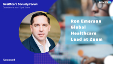 Ron Emerson, global healthcare lead at Zoom