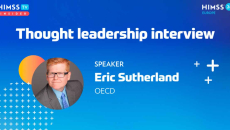 Eric Sutherland at OECD_HIMSS24 Europe