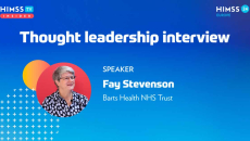 Fay Stevenson at Barts Health NHS Trust_HIMSS24 Europe