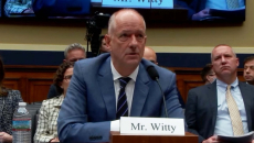 UnitedHealth Group CEO Andrew Witty during a congressional hearing earlier this year.
