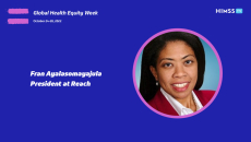 Fran Ayalasomayajula, president of global social impact organization Reach