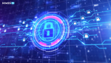 Gerry Blass, CEO of ComplyAssistant and Frank Sinatra, CISO at Newark's University Hospital.