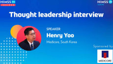 Henry Yoo at Medicore_HIMSS24 Europe