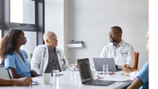 Hospital doctors meeting