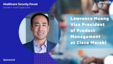 Lawrence Huang, VP of product management at Cisco Meraki