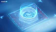 Futuristic Petri dish scan