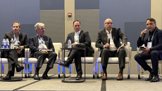 WINFertility's Roger Shedlin, Chicago Pacific Founders' Larry Leisure, Contigo Health's Steven Nelson, Accenture's Kaveh Safavi and moderator Sumit Nagpal.