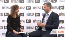 James Norman form DellEMC talks to himss tv