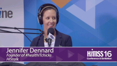 Jennifer Dennard on HIMSS Radio at HIMSS16