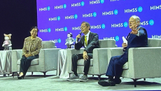 Meong Hi Son and Seung Woo Park from Samsung Medical Center and Hal Wolf of HIMSS