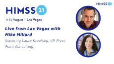 Laura Kreofsky, VP at Pivot Point Consulting and Mike Miliard