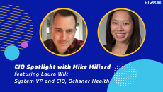 Ochsner Health's Laura Wilt and Mike Miliard