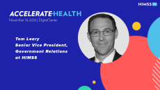 Tom Leary, senior vice president of government relations at HIMSS