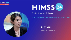 Lily Liu at Western Health_HIMSS24 APAC