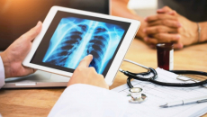 Xray image on tablet