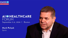 Mark Polyak at Ipsos_AI in Healthcare Forum 2024