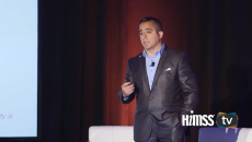 Michael Archuleta of Mt. San Rafael Hospital talks about data risk at Healthcare Security Forum